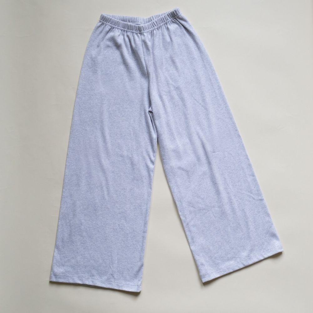 Tothemoon ☾ - Wide pants - Organic cotton - Light grey