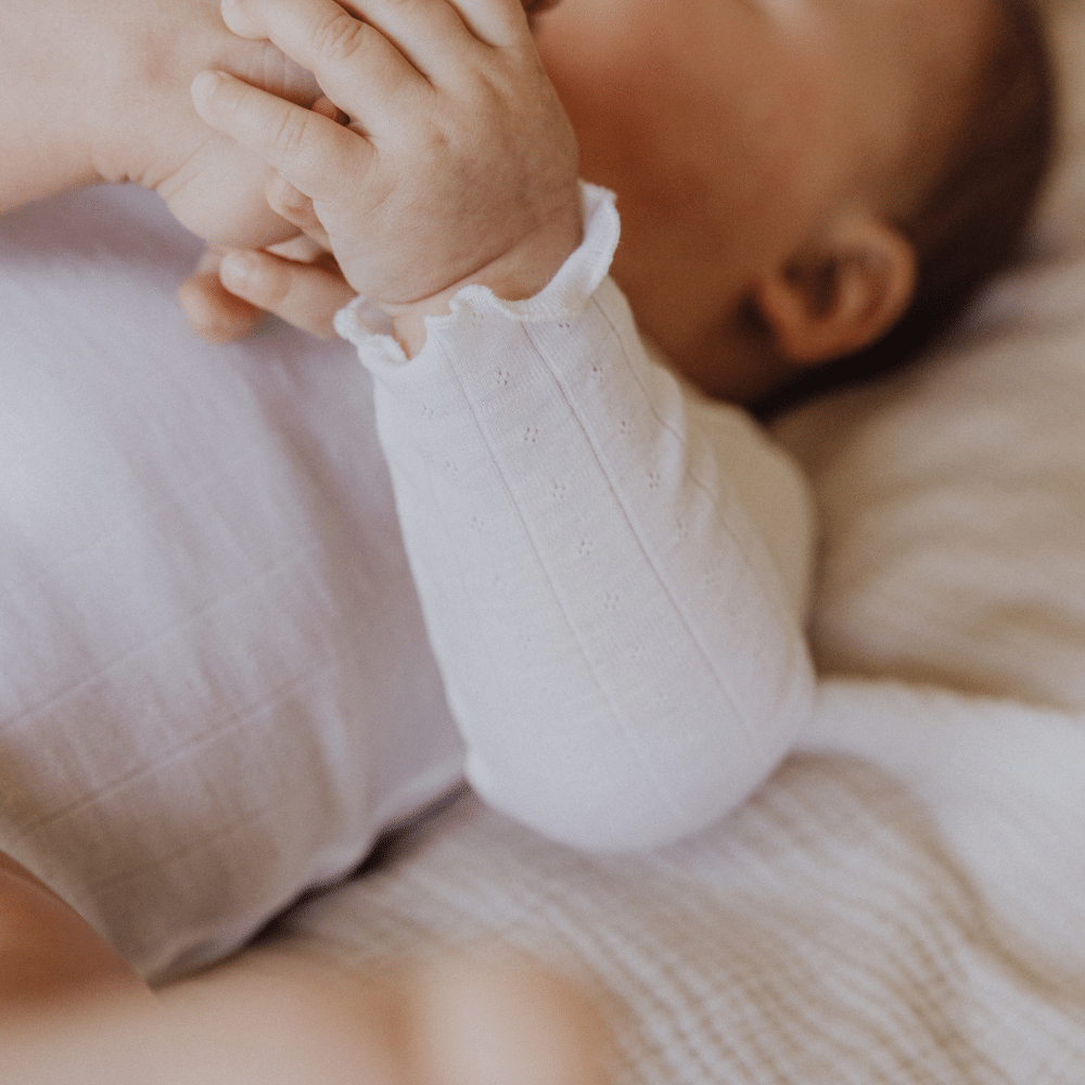 Tothemoon ☾ Tothemoon ☾ - Body - Long sleeve - Curled ends - Wool & silk - Pointelle Clothing 50