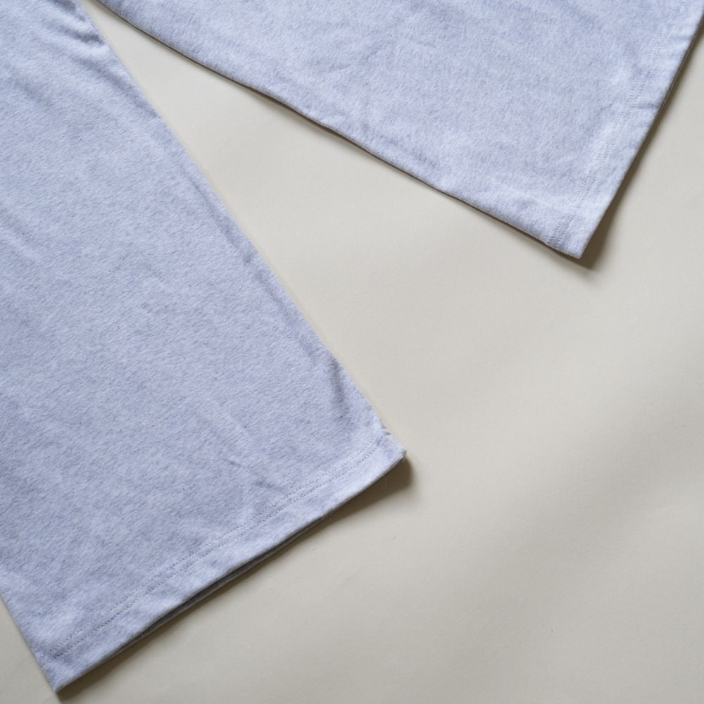 Tothemoon ☾ - Wide pants - Organic cotton - Light grey
