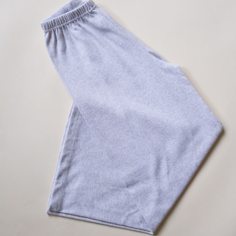 Tothemoon ☾ - Wide pants - Organic cotton - Light grey