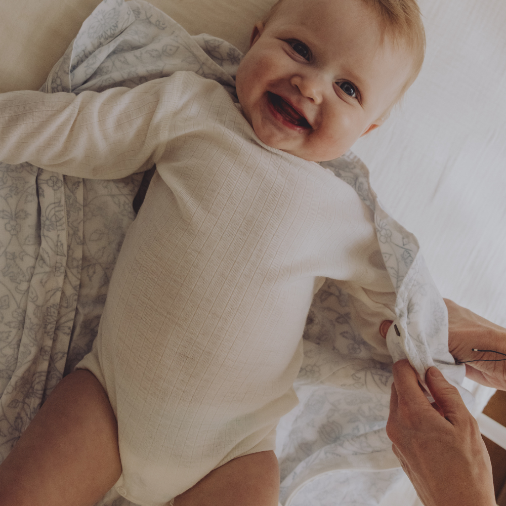 Khasto Baby Sleeping Bag - Organic Cotton sleeping bag 80cm / Small palm