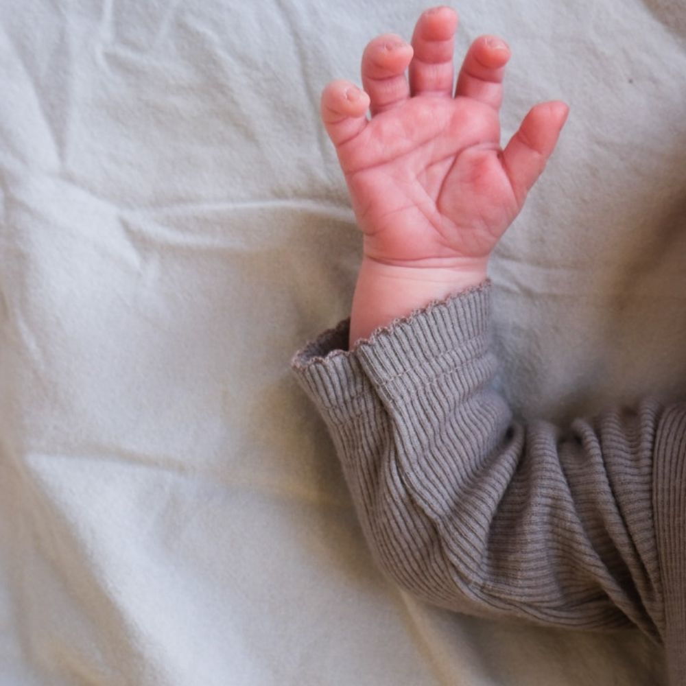 Tothemoon ☾ - Body - Long sleeve - 100% Wool - Rib - Taupe