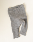 Knitted leggings - Organic wool