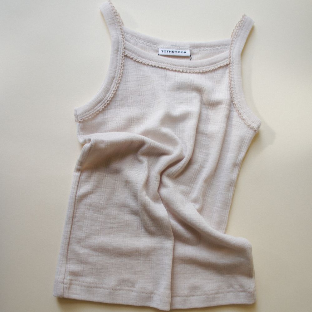Tothemoon ☾ Tothemoon ☾ - Strap top - 100% Wool - Moonbeam Clothing 86/92