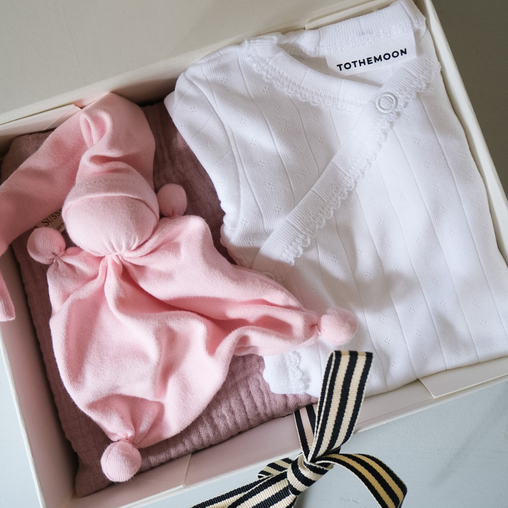 Zoen voor Gust - Giftbox - Newborn - Roze