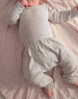 Tothemoon ☾ - Baggy baby pants - Organic cotton - Light grey