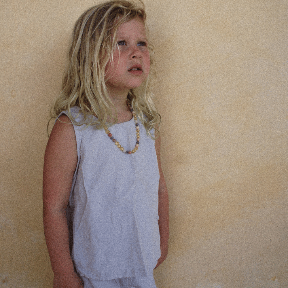 Tothemoon ☾ Tothemoon ☾ - Tita top - V-shaped back - 100% Cotton - Handmade in Holland Clothing Dark Olive / 1Y