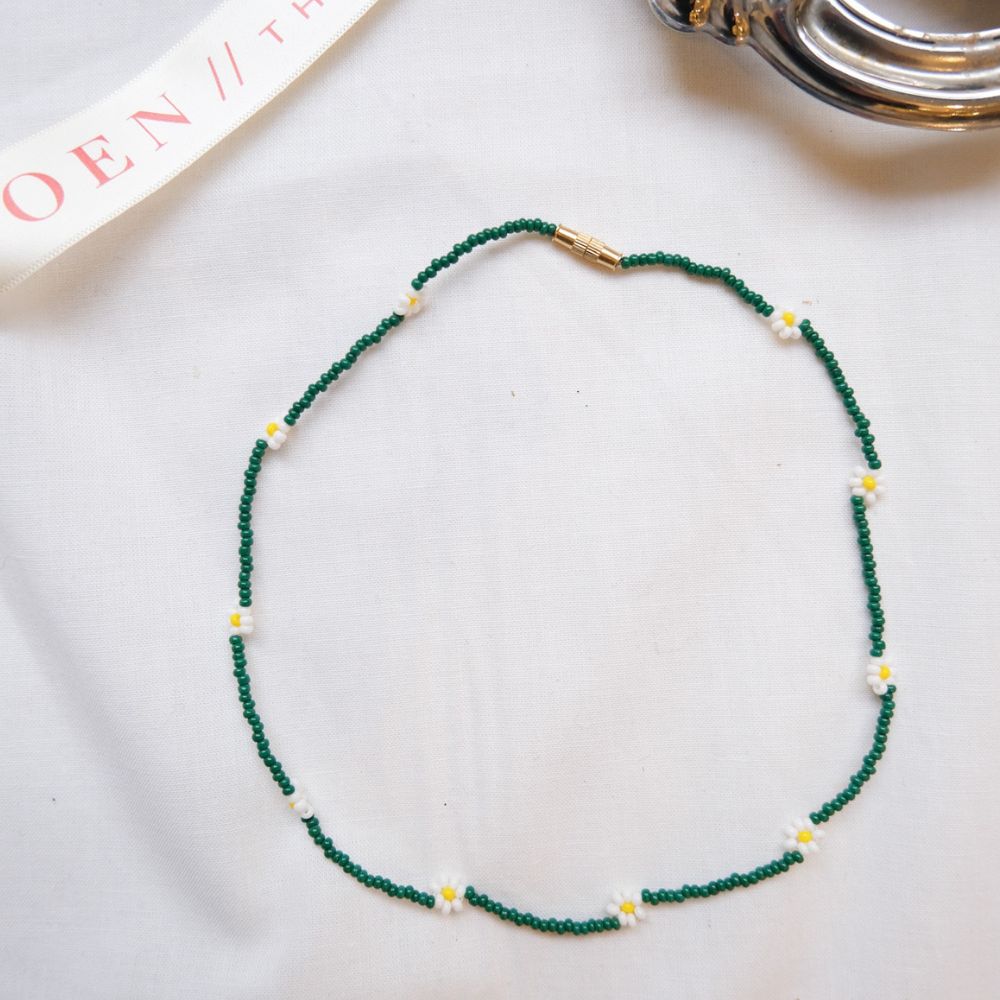 Necklace - Handmade in Kenia - Daisy daisy