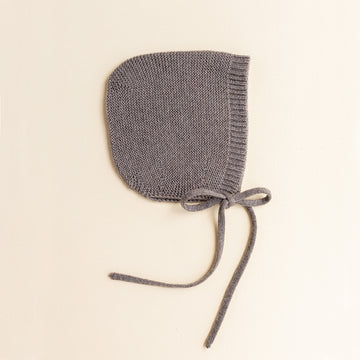 Hvid Toddler Strikmutsje - 100% Merino wol