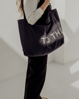 Tothemoon ☾ - Tote bag with zipper - 100% Cotton