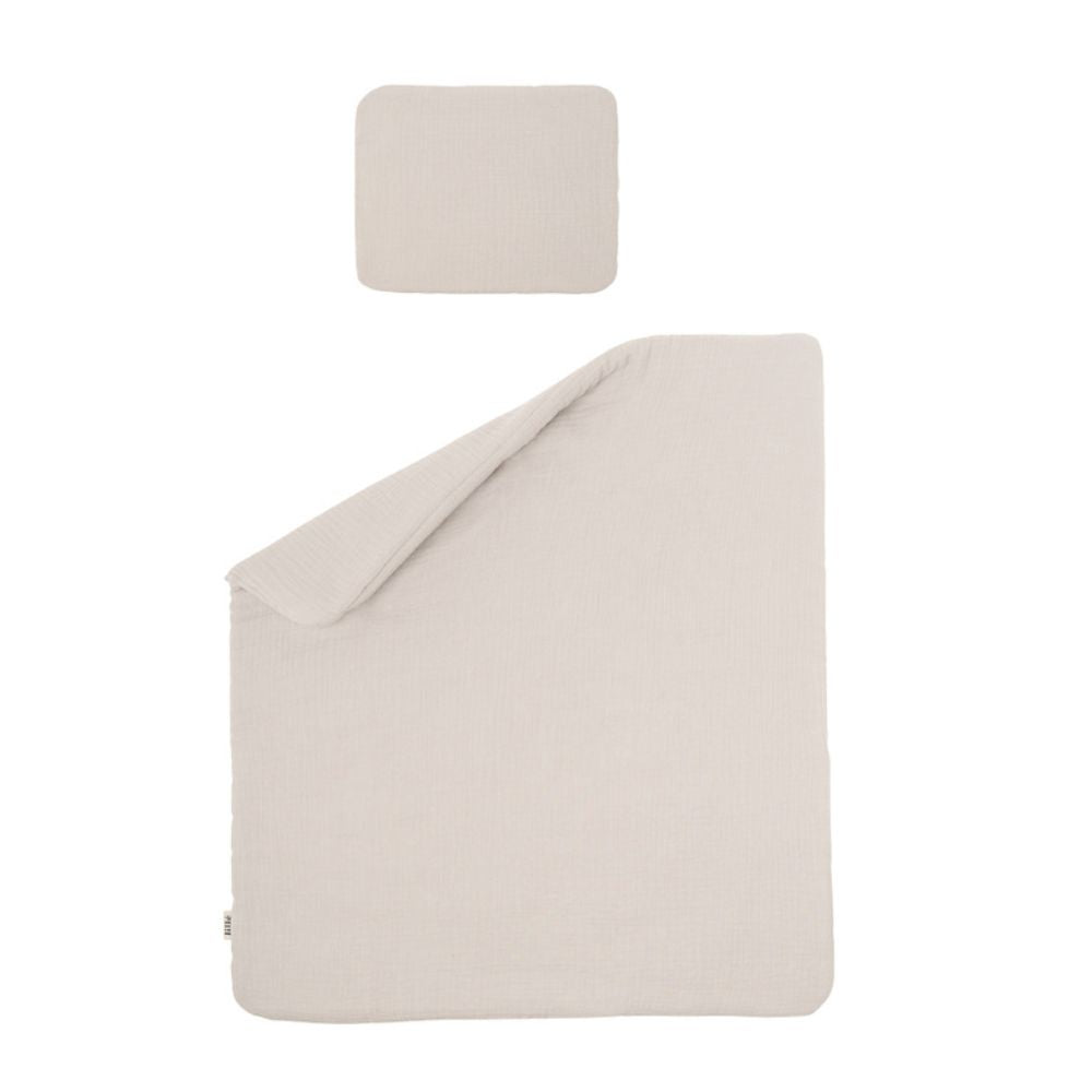 Muslin Bedding with filling + pillow - Handmade
