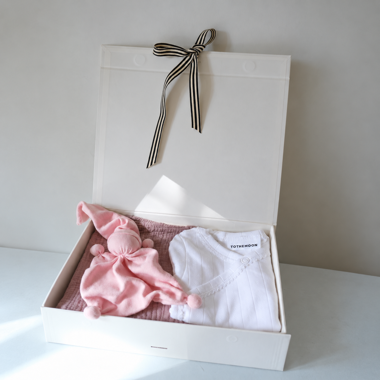 Zoen voor Gust - Giftbox - Newborn - Roze