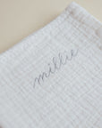 Bundle midi towel & mini towel - Organic cotton - Personalized