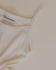 Tothemoon ☾ - Strap top - Hemdje - Curled ends - Wool & silk - Pointelle - Pyjama - Kids pajamas - Zoenvoorgust.com