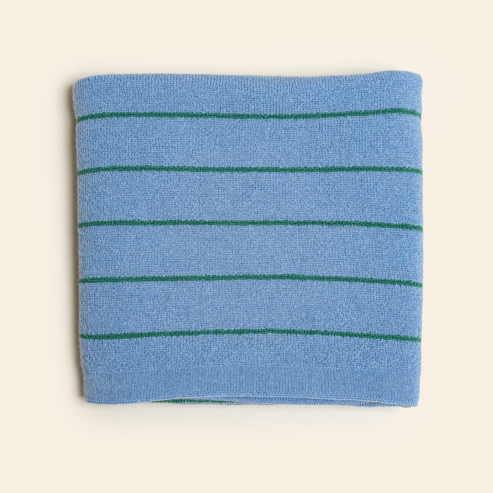 Hvid - Harry blanket - 100% Merino wool - Medium thick knit