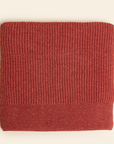 Hvid - Gaston Blanket - 100% Merino lambswool - Very thick knit