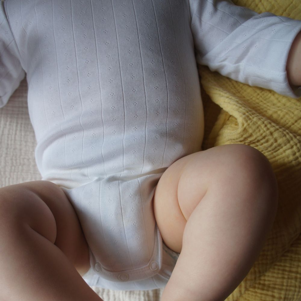 Tothemoon ☾ - Body - Long sleeve - Organic cotton - Pointelle