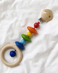 Kinderwagenhanger – Handgemaakt – Beukenhout – Kleurrijk