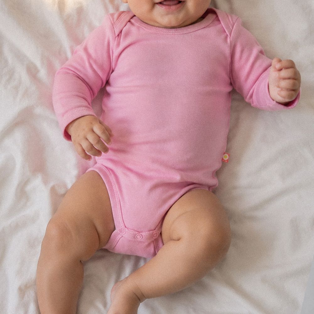 Body - Long Sleeve - Organic cotton - Sweet Rose