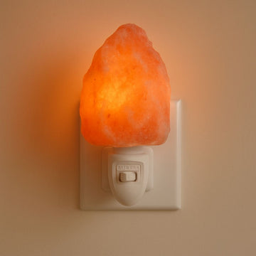 Night light - Himalayan salt - Sunset Rose