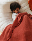 Hvid - Gaston Blanket - 100% Merino lambswool - Very thick knit
