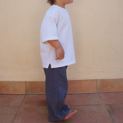 Tothemoon ☾ Tothemoon ☾ - Tony pants - 100% Cotton - Handmade in Holland Dark Olive / 1Y