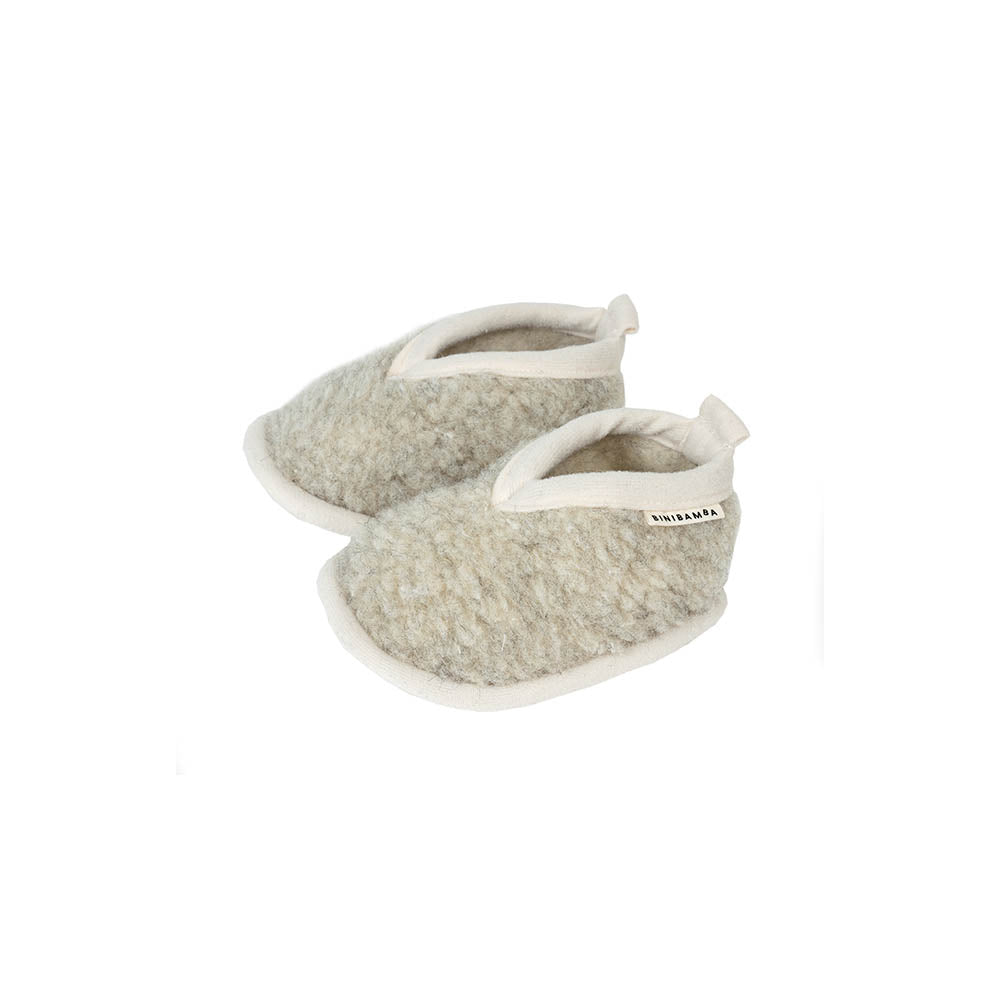 Binibamba Merino Baby Booties - Cloud Booties Newborn