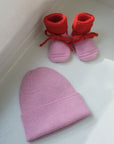 Bundle - Newborn - 100% Merino wool - Cotton candy