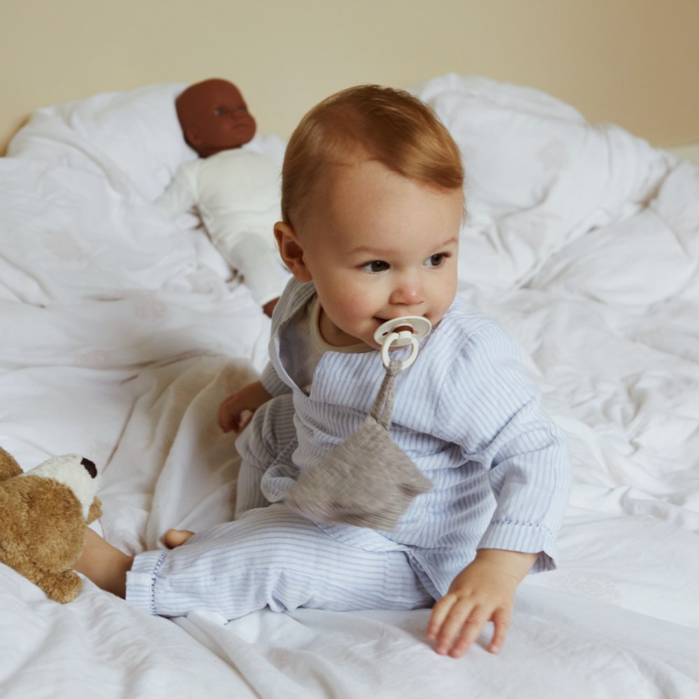 Khasto Pyjama set - Cotton Cashmere Pyjama White / 1-2y