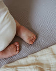 Tothemoon ☾ - Muslin fitted sheet - Handmade in Holland