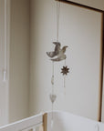 Mini Mei x Zoen voor Gust - Bird & moon hanger - Handmade