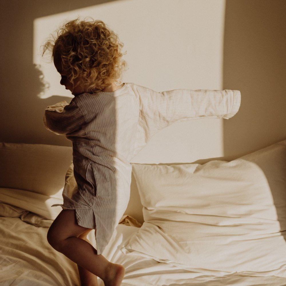 Khasto Pyjama set - Cotton Cashmere Pyjama White / 1-2y