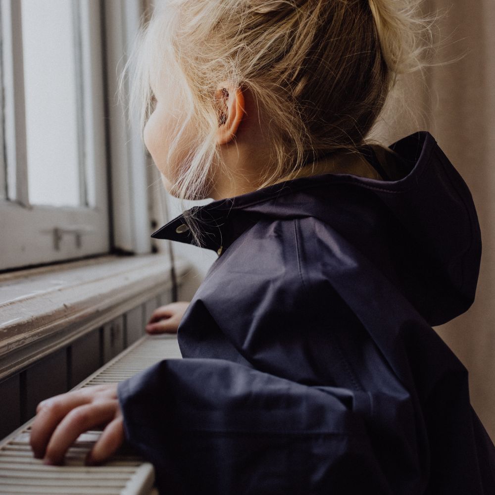 Fairechild Raincoat - 100% Recycled Rain Coats 1-2Y / Falce Indigo