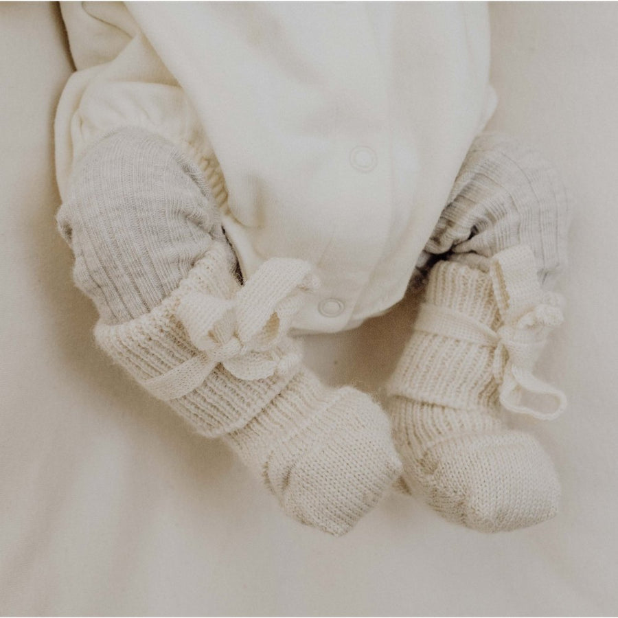 Newborn socks - 100% Organic Wool