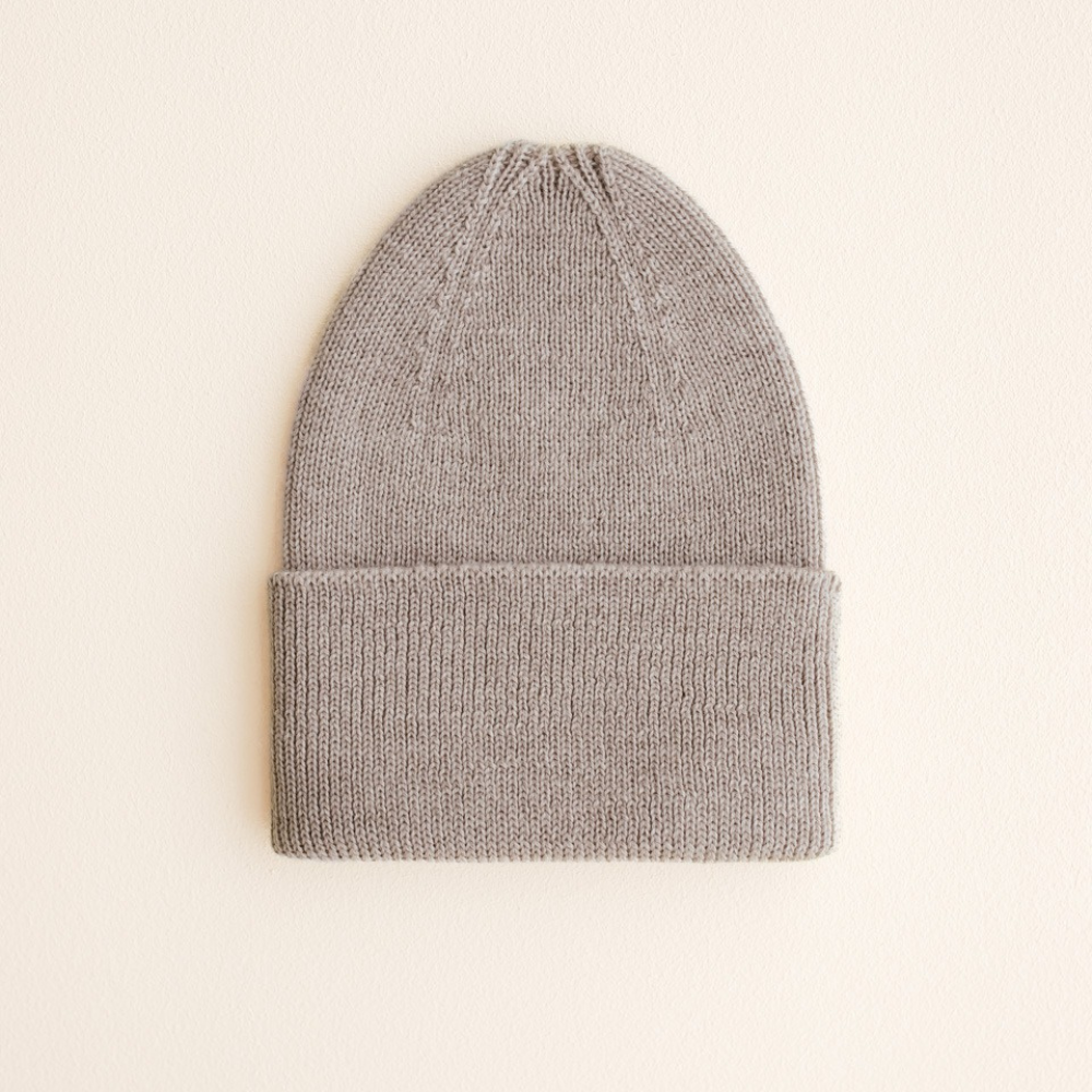 Hvid Hvid x Zoen voor Gust - Newborn beanie - 100% Merino wool - Sesame Baby en peuter Default Title