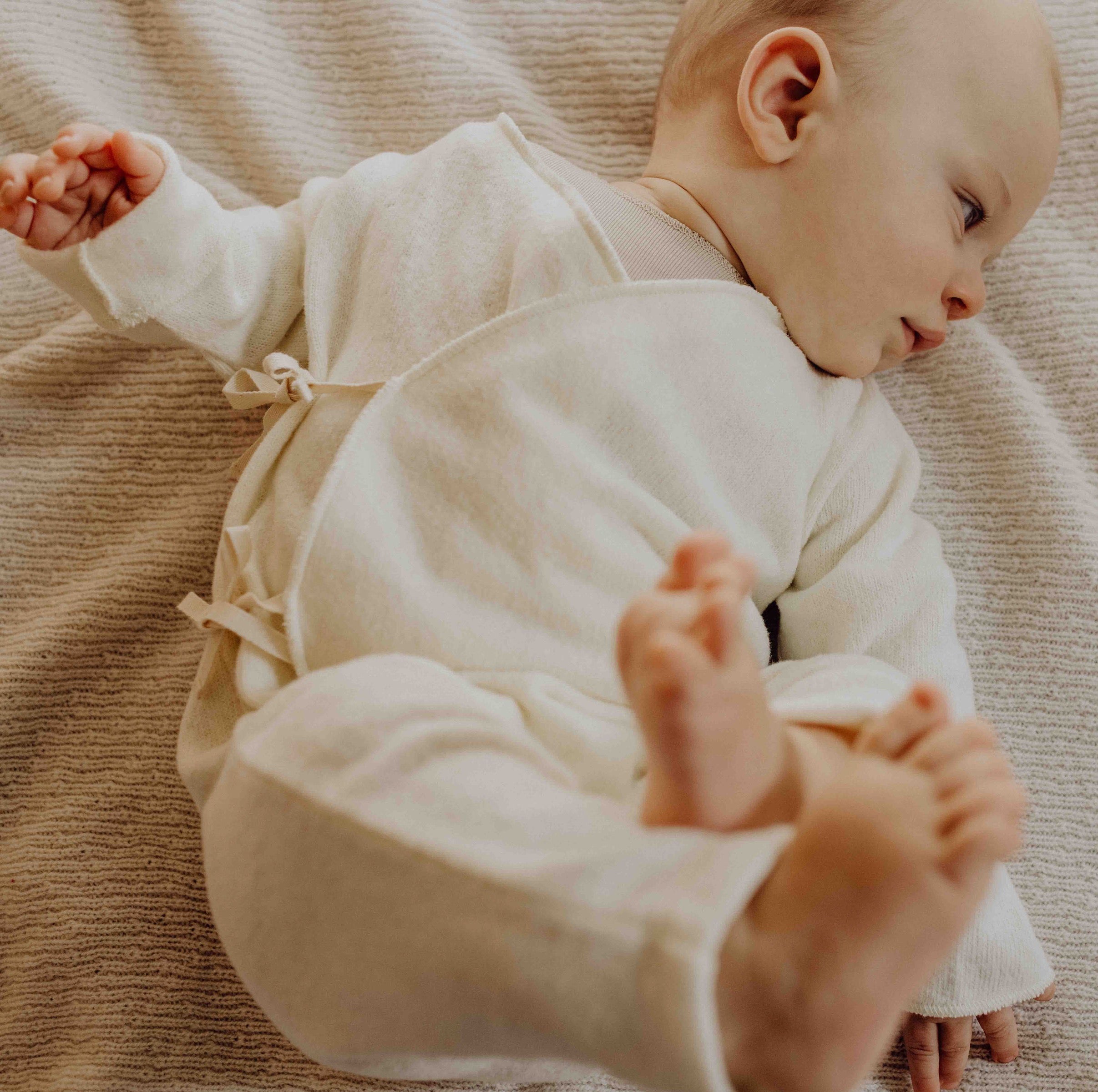 Baby Suit - Mixed materials