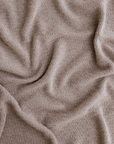 Hvid x Zoen voor Gust - Dora blanket - 100% Merino wool - Dik gebreid - Sesam