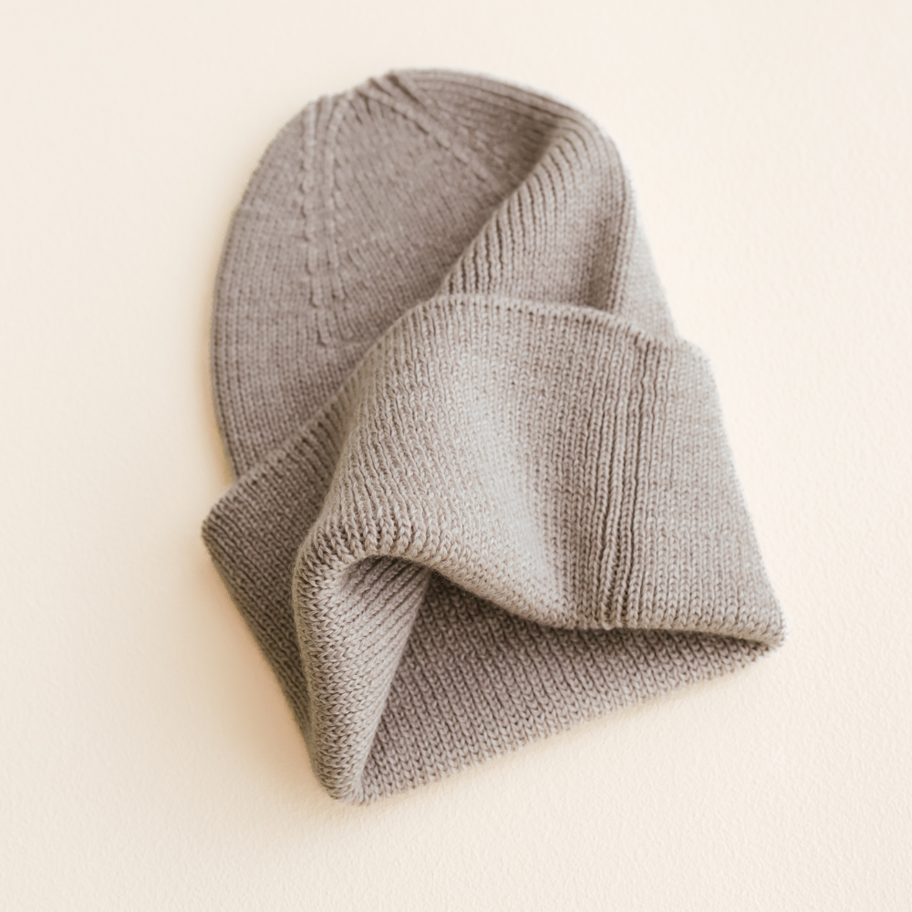 Hvid Hvid - Newborn beanie - 100% Merino wool Baby en peuter Sesame