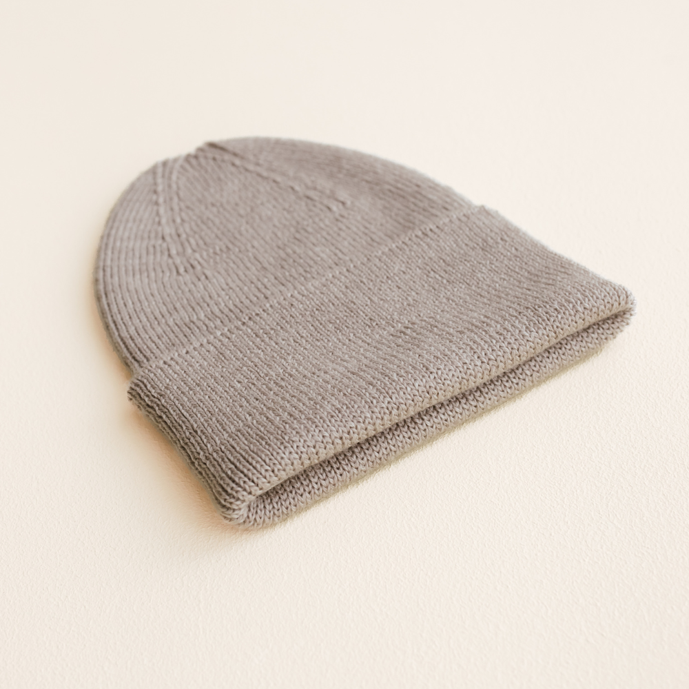 Hvid Hvid x Zoen voor Gust - Newborn beanie - 100% Merino wool - Sesame Baby en peuter Default Title