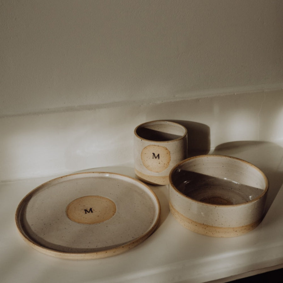 Tothemoon X FF Ceramics - Dinnerware set - Handmade - Personalized