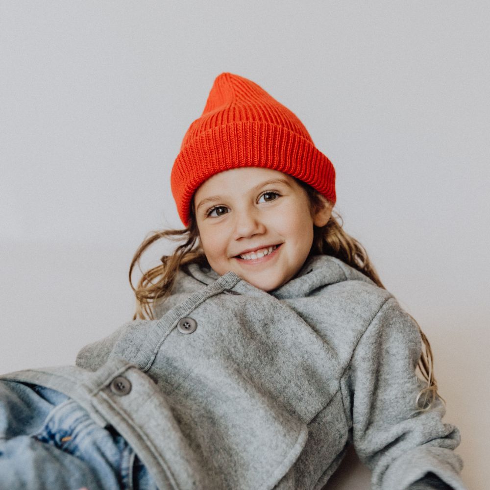 Hvid - Beanie - 100% Merino wool