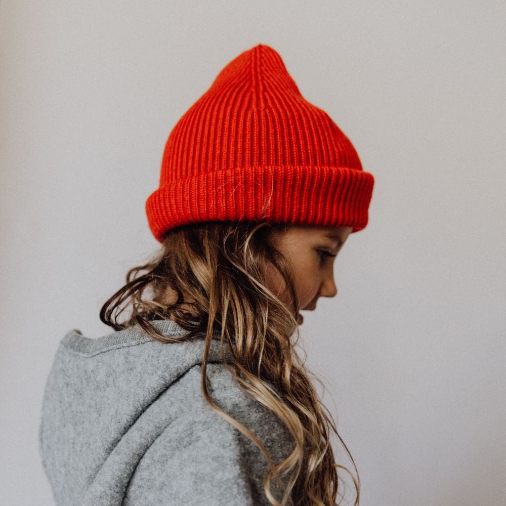 Hvid - Beanie - 100% Merino wool