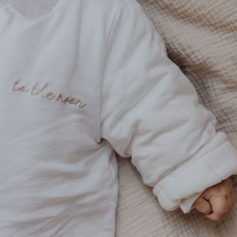 Tothemoon ☾ Tothemoon ☾ - Quilted Sleeping Bag - 100% Cotton 0-3 months