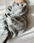 Sleeping Bag - 100% Wool - Grey Melange