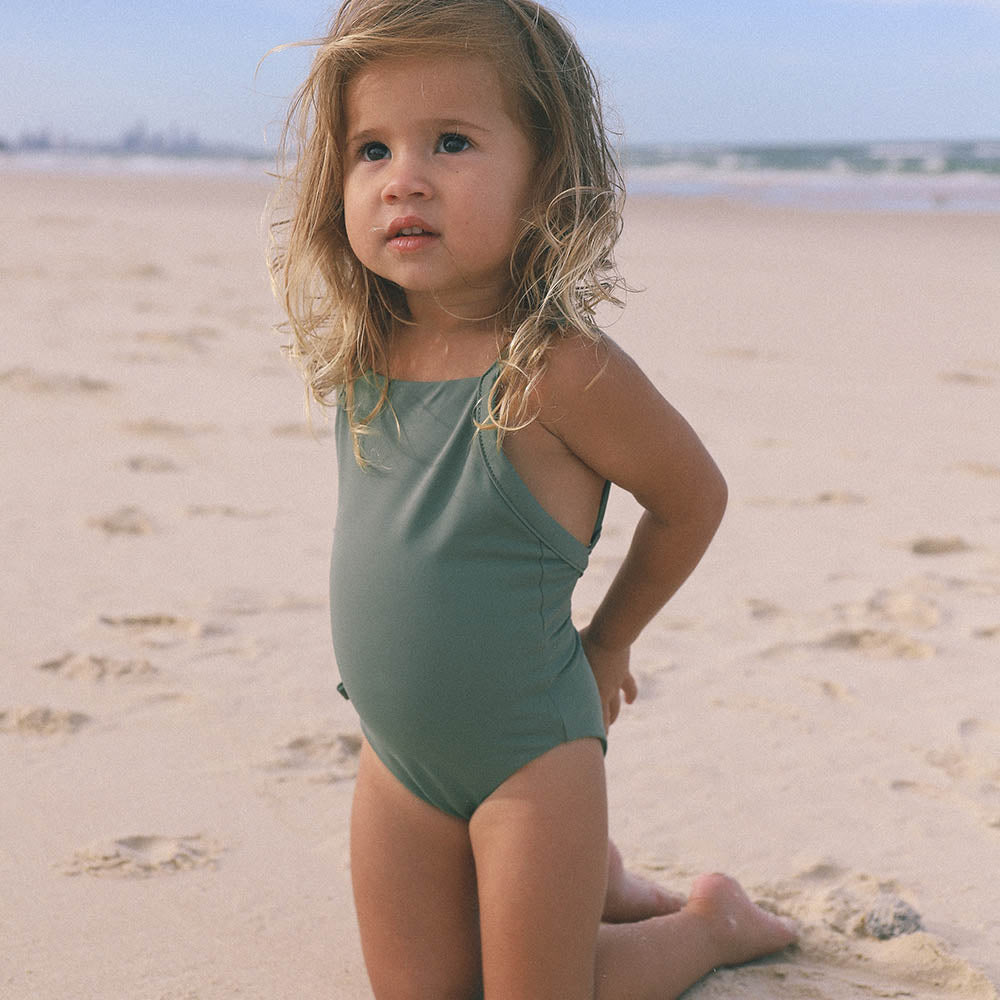 Ina Swimsuit - UPF 50+ protection - Sustainable Swimwear Sand / 1y
