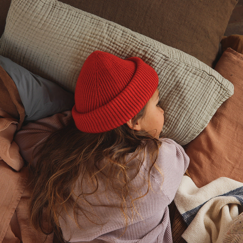 Hvid - Beanie - 100% Merino wool