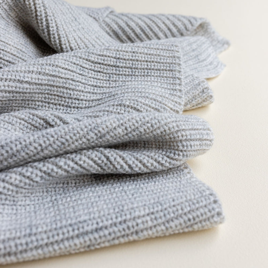 Blanka blanket - Merino lambswool - Thick knit