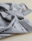 Bonnie deken - 100% Merino wol - Dun gebreid