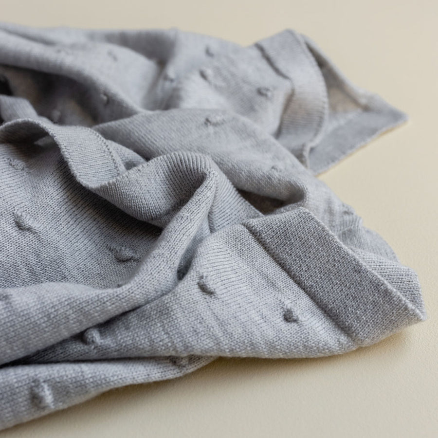 Bonnie blanket - 100% Merino wool - Thin knit