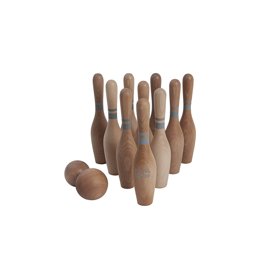 Wooden Story - Bowling Set - Wood - Toy - Zoenvoorgust.com